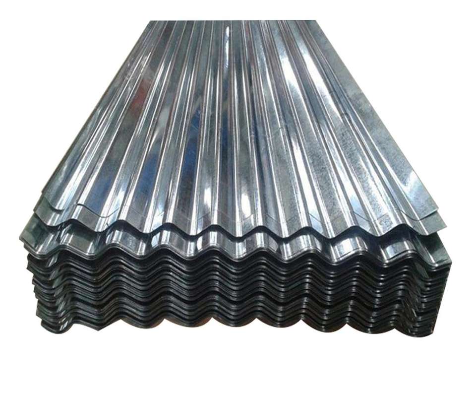 Galvanized corrugated